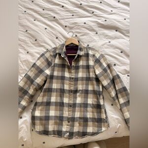 Woolrich Plaid Shirt with Burgundy Lining